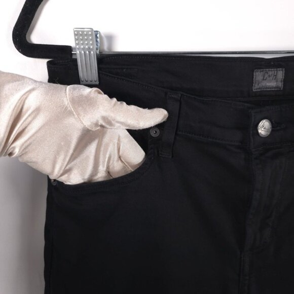 CITIZENS OF HUMANITY MADE IN USA 🇺🇸 Skinny Black Jeans Style 1300-360 Size 29 - Picture 4 of 13